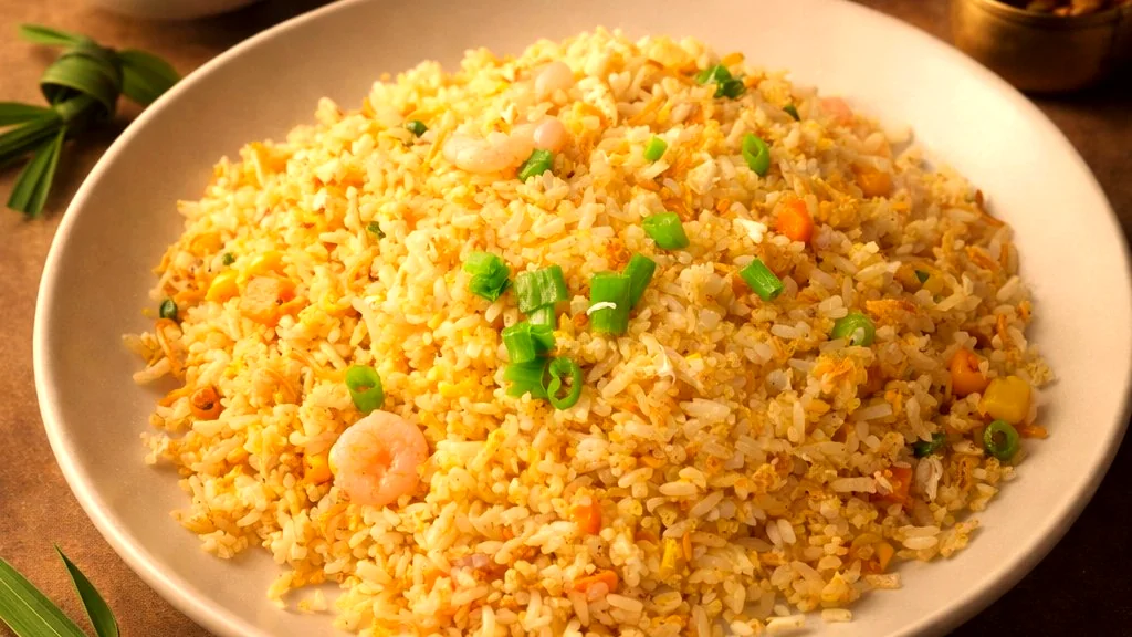 Yong Zhou fried rice at D Times Cafe Ipoh — local dishes from RM9