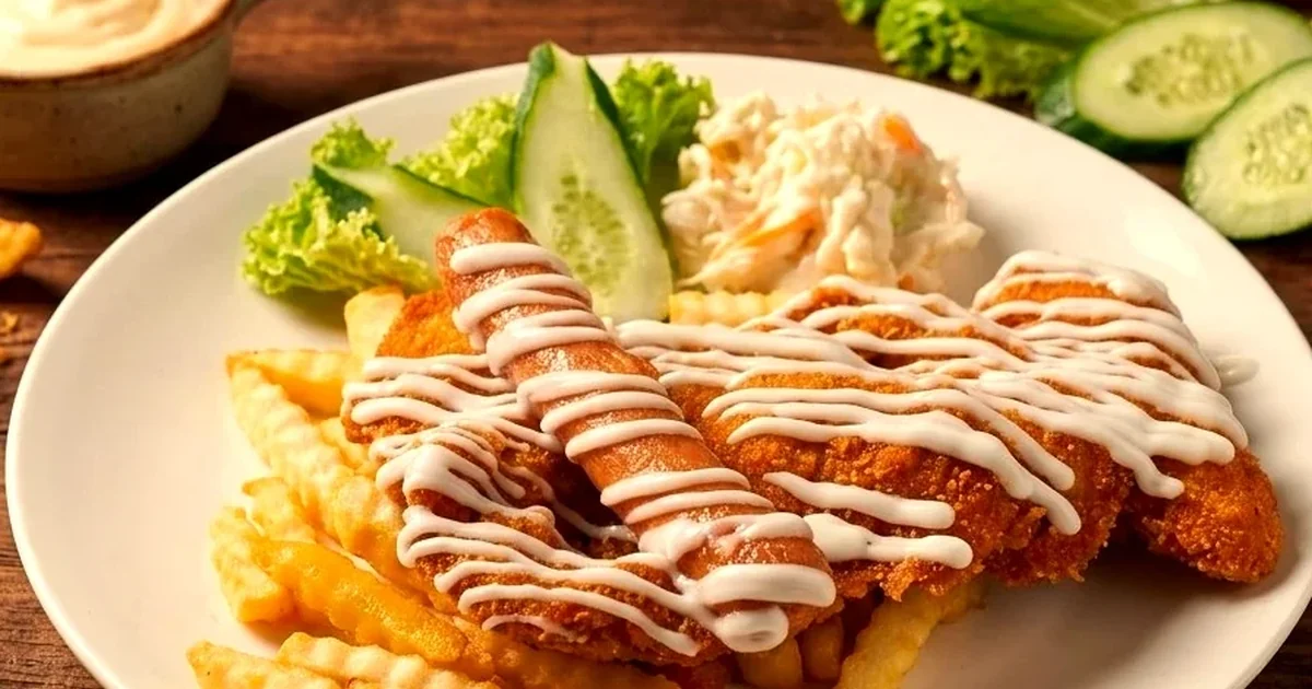 Chicken Maryland set at D Times Cafe Ipoh